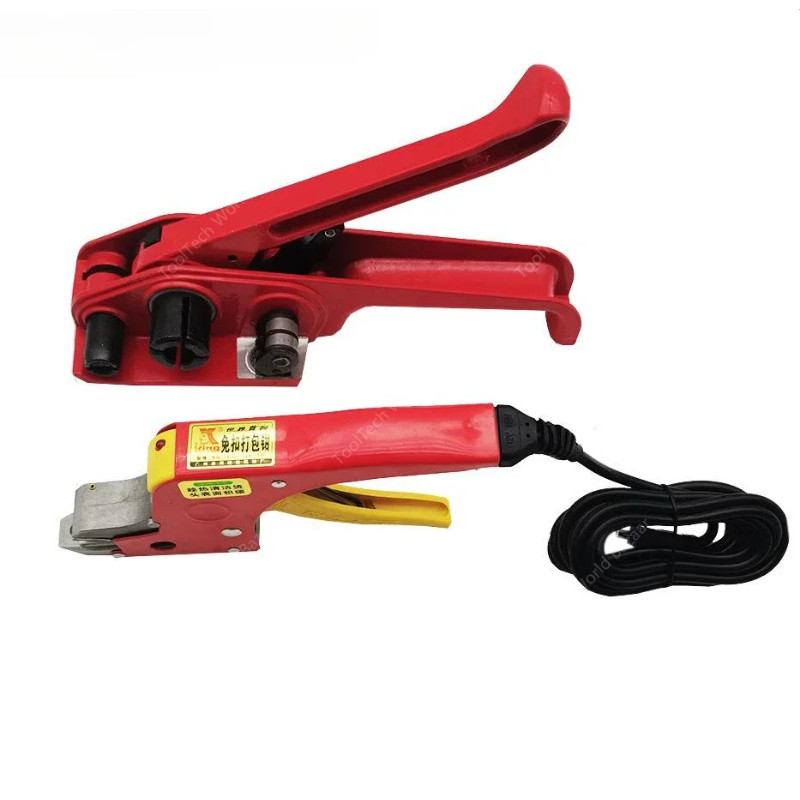 Electric Packing Pliers Strapping Manual Sealless Tool Equipment PP Straps Heating Welding Carton P