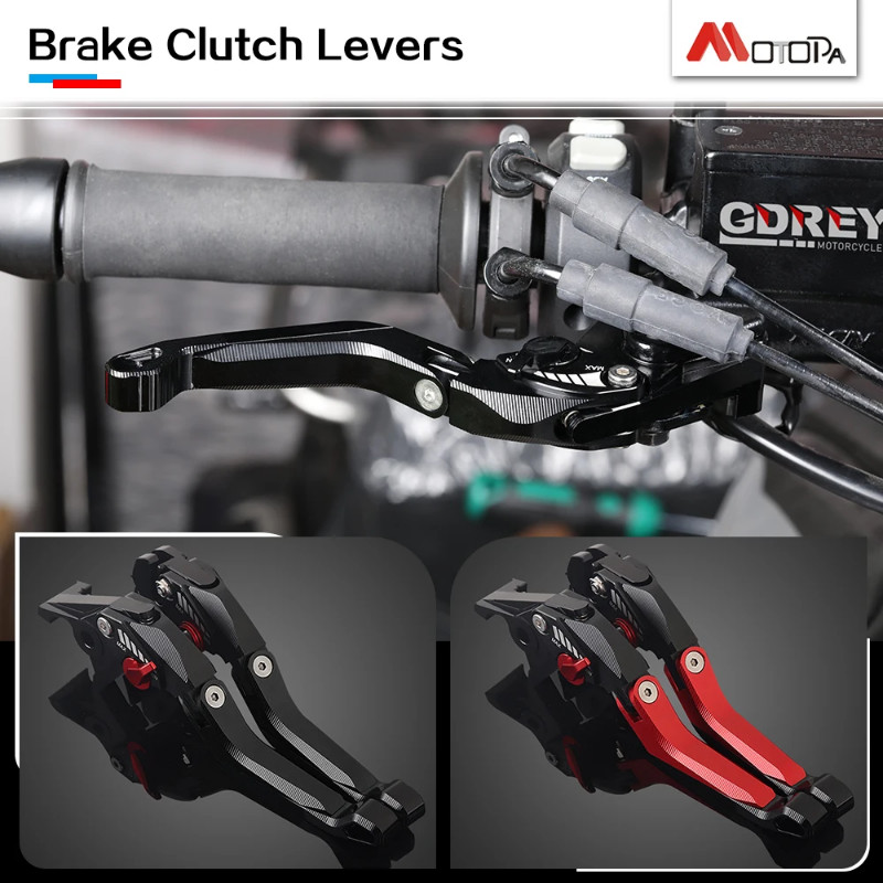 MOTOPA CNC 5D Aluminum Motorcycle CB500Hornet Clutch Brake Lever For HONDA CB500 Hornet 2024