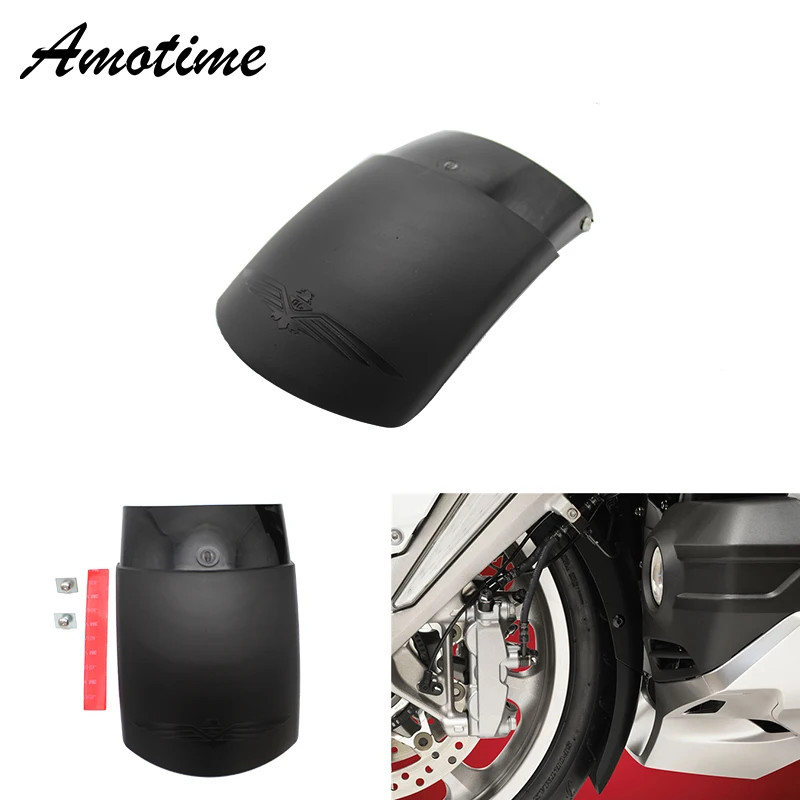 ABS plastic Motorcycle Front Mudguard Fender Extender Extension for HONDA 2018 GL1800 Goldwing 2018