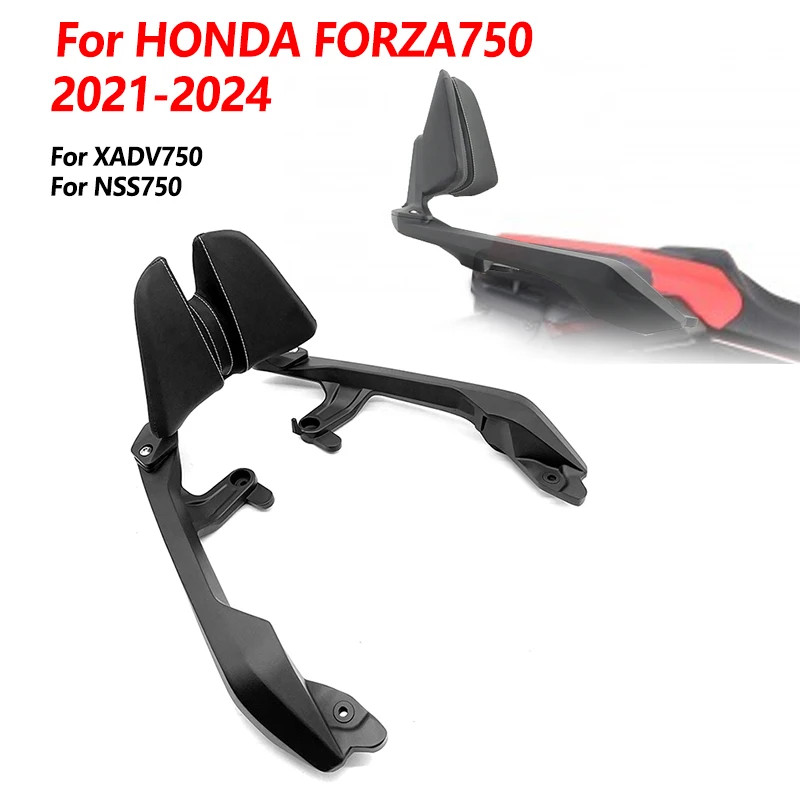 For Honda XADV750 X-ADV750 FORZA 750 NSS 750 2021 2022 2023 2024 Motorcycle Passenger Seat Rear Bac