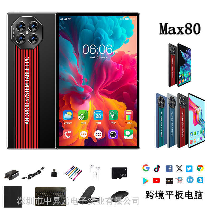 แท็บเล็ตส่งออก Android Pc10.1寸Max80平板电ั่ว Google paly