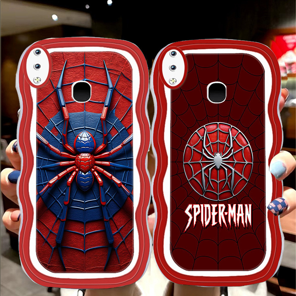 S-26 Spider Man สําหรับ VIVO Y91C Y93 V11 Pro Y95 V9 V11i Y91 TPU โปร่งใส