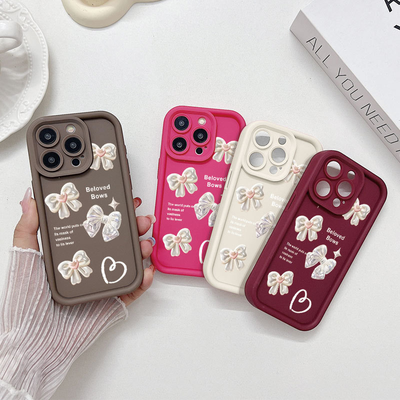 Insแฟชั่นน่ารักBelovedโบว์เคสโทรศัพท์สําหรับInfinix X650B X655F X655C X657B X657C X665E X669C X670 X