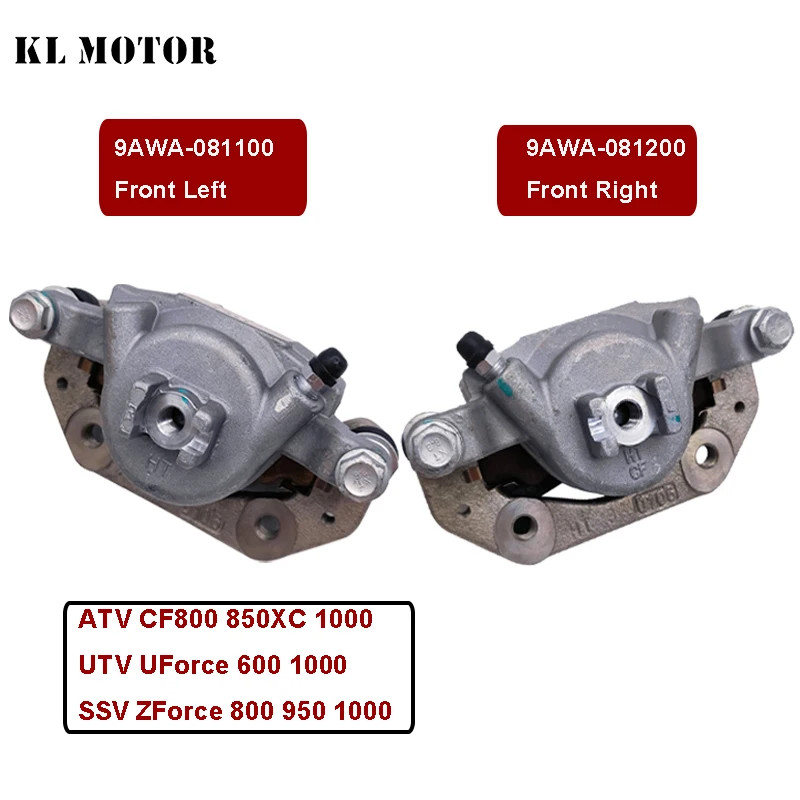 Front Brake Caliper for CF Utility U600 800 Trail Z8 800XC 850 X8H.O. 950 1000 X10 U10 LH/RH 9AWA-0