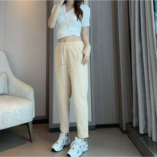 Korean New High Waist Cargo Style Women OOTD Casual Outfit Pants 10F