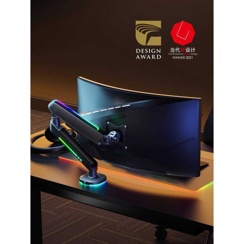 North Arc E7 จอคอมพิวเตอร์ขาตั้งหน้าจอ Cyber Cantilever ยกแขนหุ่นยนต์สําหรับเล่นเกมปรับให้เข้ากับ Zh