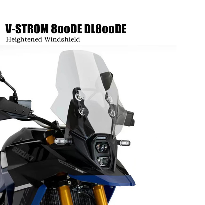 V-STROM 800DE DL800DE Motorcycle Windshield Heightened Accessories For SUZUKI V-STROM Sports Front