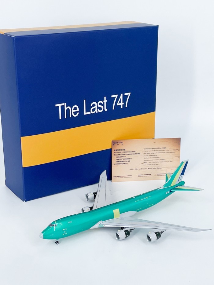 1: 400 Atlas Airlines B747-8F Last 747 เครื่องบินโลหะผสม N863GT จําลองเครื่องประดับ NG