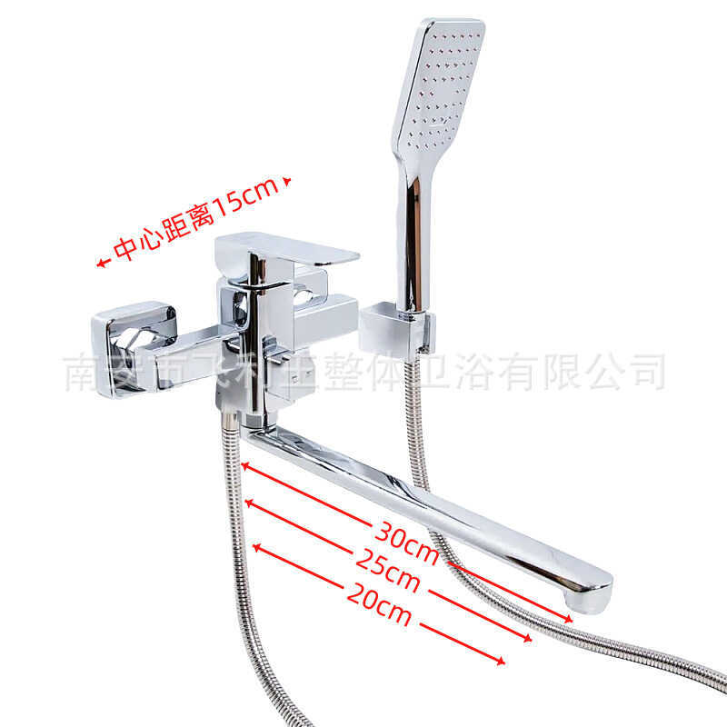 การค้าต่างประเทศรัสเซีย Central Asian Square In-Wall อ่างอาบน้ําร้อนและเย็นห้องน้ําฝักบัวชุดท่อขยายก