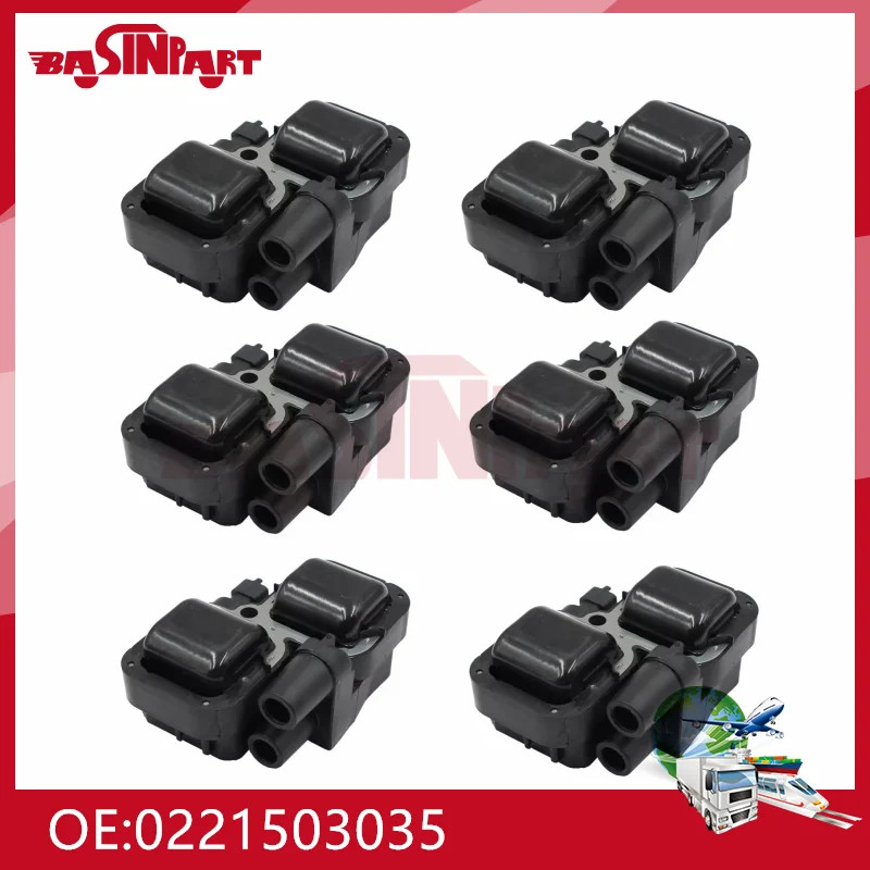 0221503035 Ignition Coil For Mercedes-Benz C CL CLK ML Class W163 W210 W211 W169 W202 W203 W220 UF-