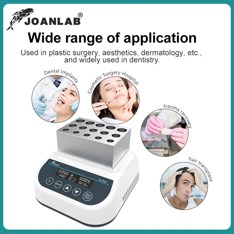JOANLAB PPP Plasma Gel Machine Portable PRP Heating Gel Maker Bio Filler For 2.5/5/10ml Syringe Bea