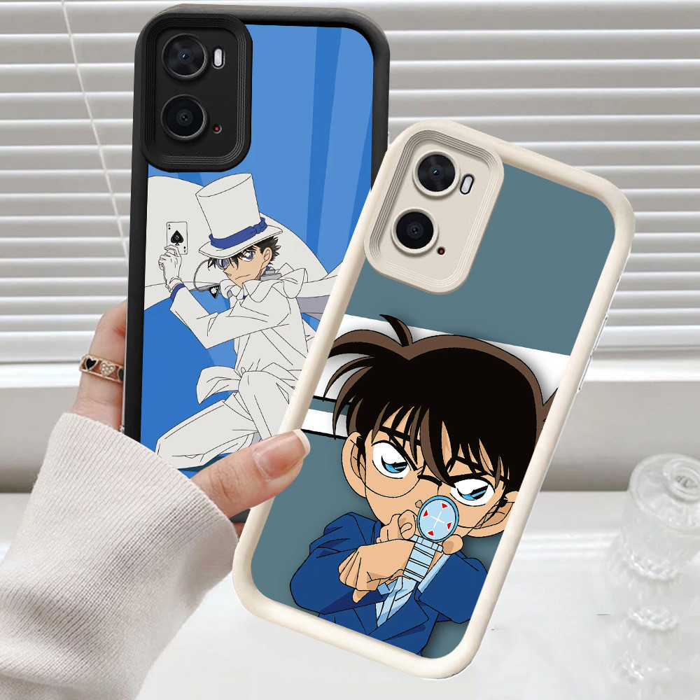 CH33 Detective Conan Soft Casing สําหรับ OPPO A77s A77 Realme C33 A96 9i เคสป้องกัน