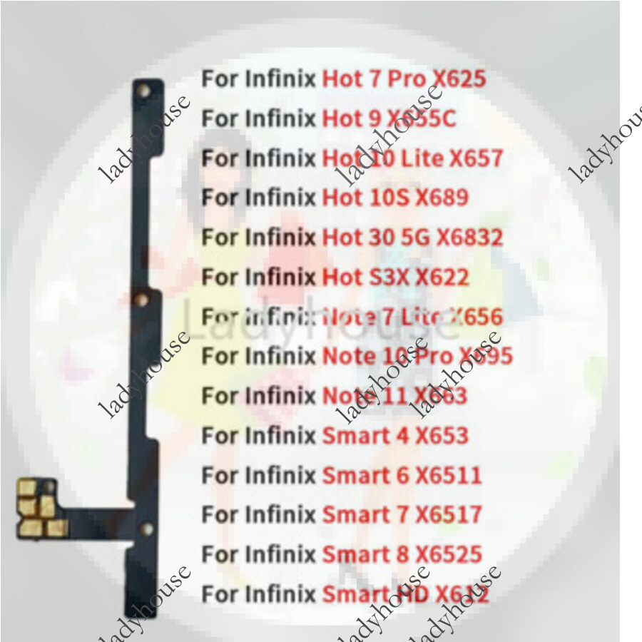 สําหรับ Infinix Hot 7 9 10 Lite 10S 30 5G S3X หมายเหตุ 7 Lite 10 11 สมาร์ท 4 6 7 8 HD X612 X6525 X65