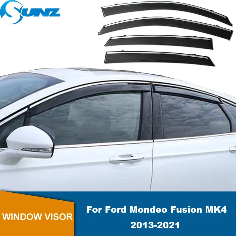 Window Visor For Ford Mondeo Fusion MK4 2013 2014 2015 2016 2017 2018 2019 2020 2021 Car Styling Ra