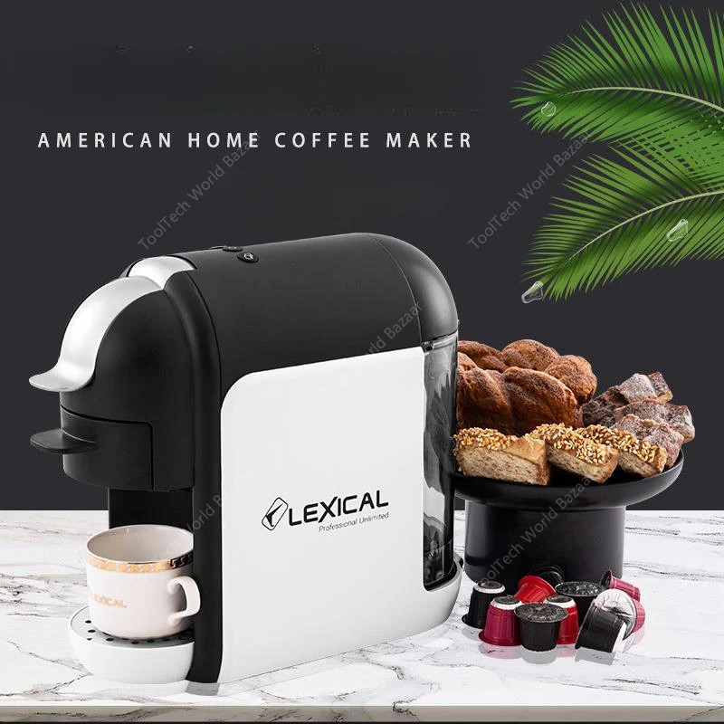 Household multi-function American espresso machine 5-in-1 coffee bag compatible capsule coffee mach