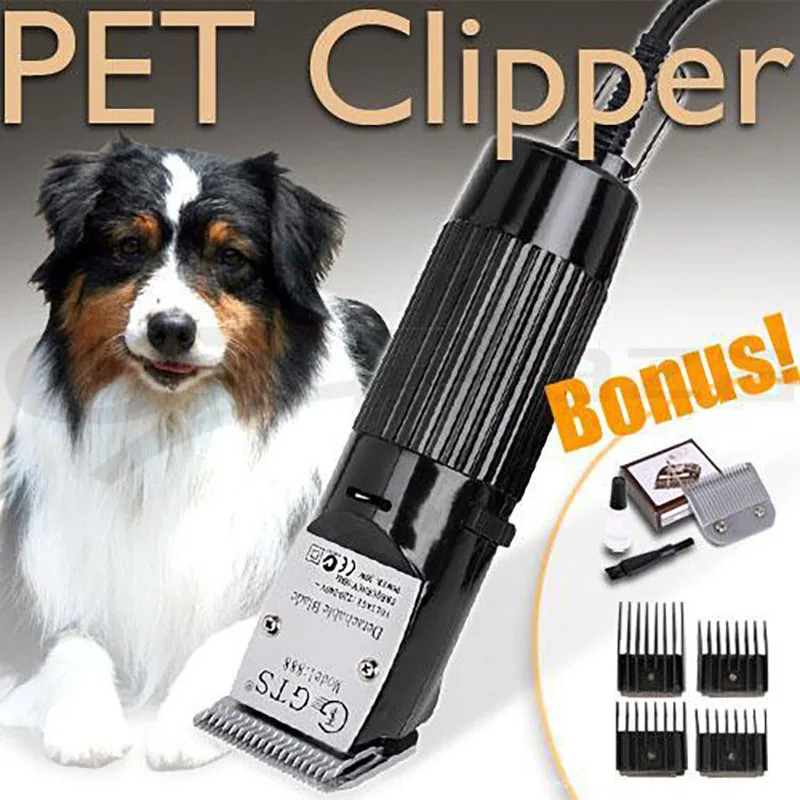 GTS 888 Pet Hair Clipper Electric Animal Hair Clipper Dog Hair Clipper Suitable for Rough Hair With