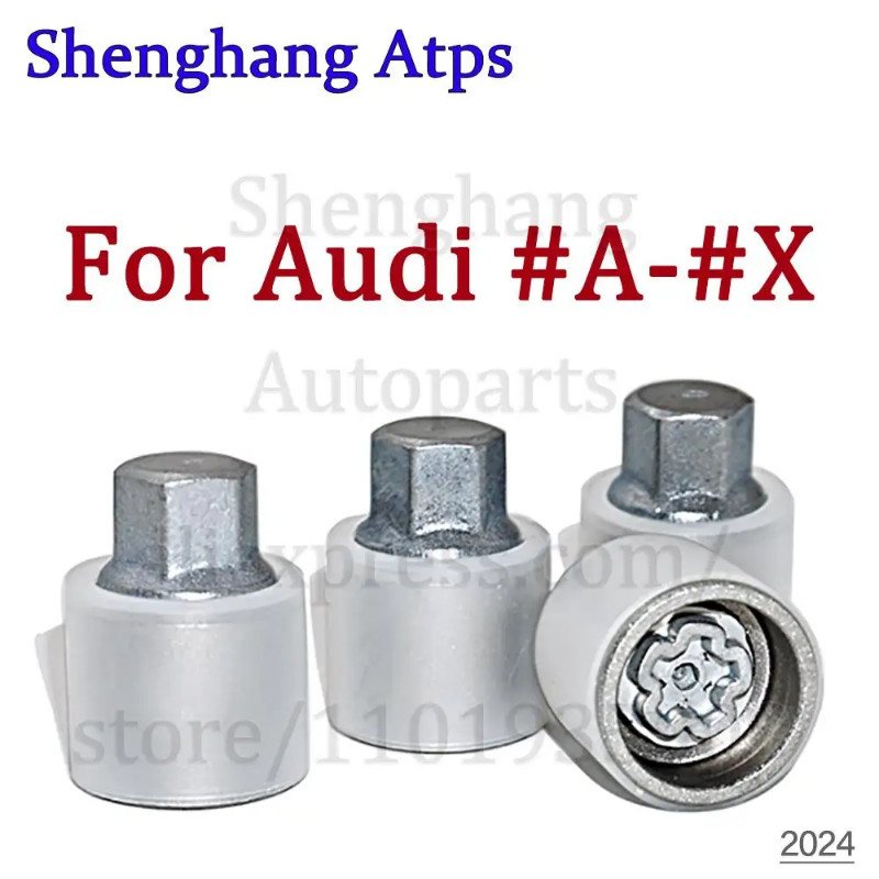 #A - #L For Audi A3 A4 A6 Q5 Q7 Q3 Car Tire Anti-Theft Screw Removal Tool Socket Wrench Disassembly