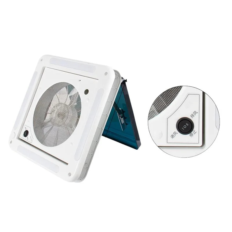 12V 24V Caravan Accessories RV Heat Dissipation Exhaust Fan Automatic Exhaust Fan For RV Motorhome
