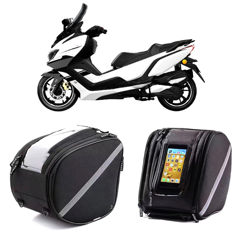 New For Daelim XQ 125 / XQ1 125 / XQ2 250 Waterproof Motorcycle Tail Bag Multifunction Motorcycle S