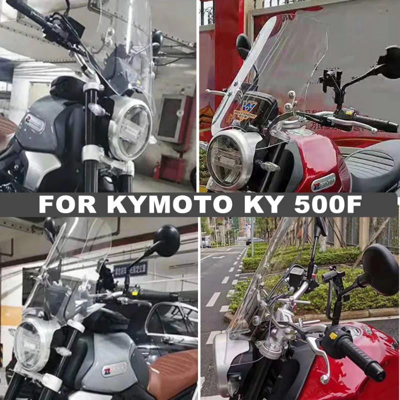 Motorcycle KY 500F Windscreen Windshield Covers Screen For KY MOTO KY 500F