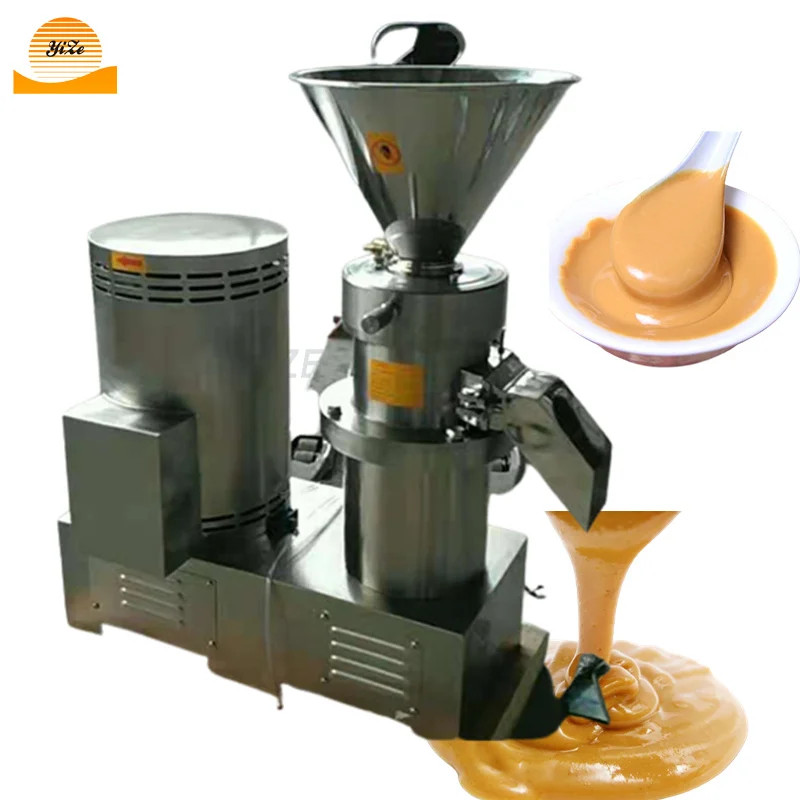 colloid mill grinder Sesame Paste Making Machine tahini grinding Peanut Butter Making Machine Butte