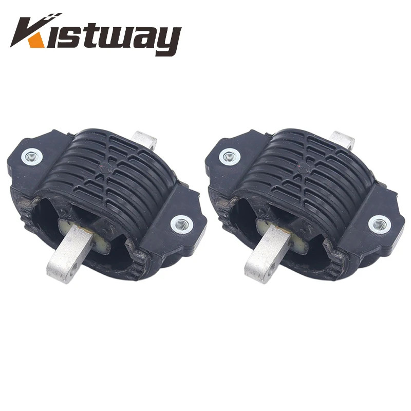 2PCS Engine Transmission Mount Gearbox Support For BMW 5 6 7 Series F01 F02 F06 F07 F10 F11 F12 F13