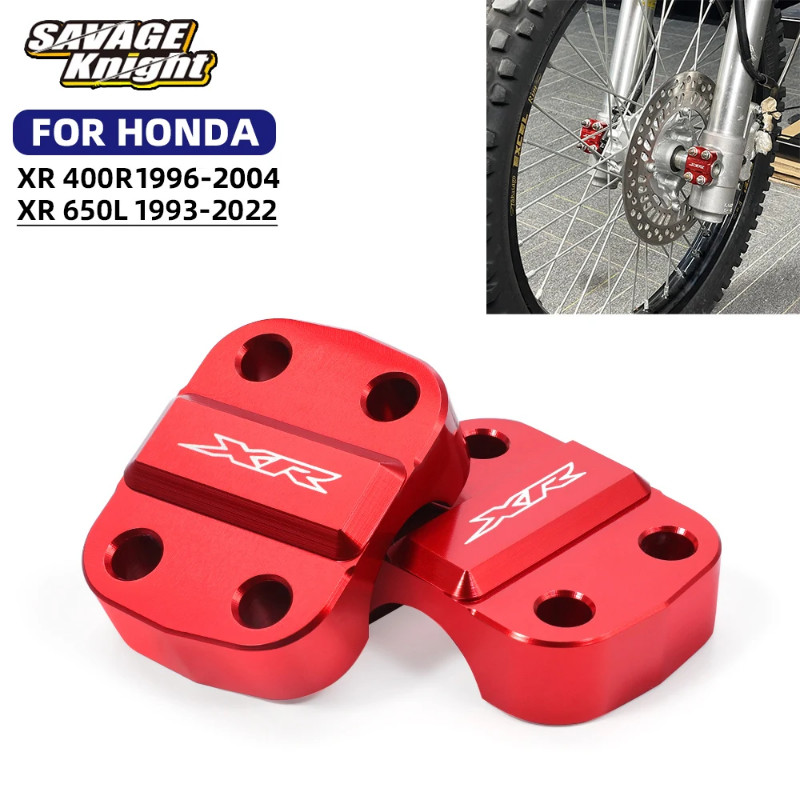New XR400 XR650 Front Fork Axle Holder Clamp For HONDA XR 400R 650L XR400R XR650L Motorcycle Access