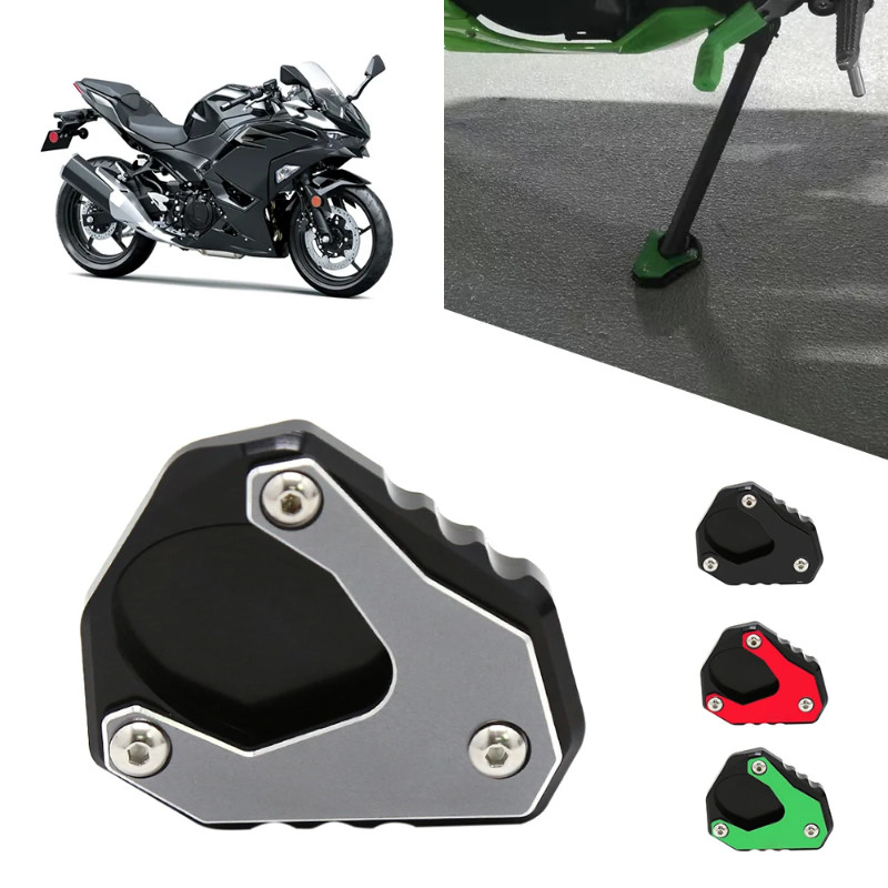For Kawasaki Ninja500 Z500 Ninja 500 Z 500 SE 2024 2025 Motorcycle Accessories Kickstand Foot Side