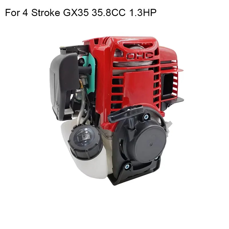 4 Stroke Gasoline Engine GX35 35.8CC 1.3HP Petrol Engine with Air-Cooling For Brush Cutter Bicycle