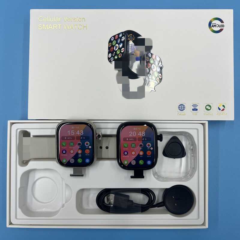 C cd20max สมาร์ทวอทช์ W527 Huaqiangbei S11 รุ่นรังผึ้งด้านบนพร้อมปลดล็อคลายนิ้วมือ Netcom 5G เต็มรูป