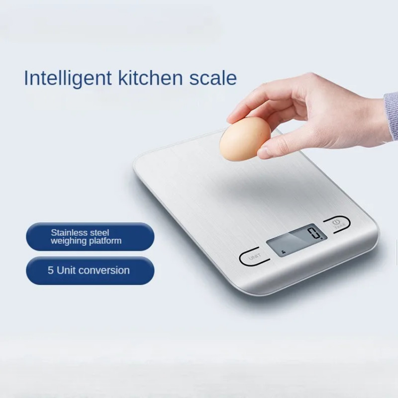 Portable Household Bluetooth Kitchen Scale Small Convenient High-precision Food Gram Scale Kitchen
