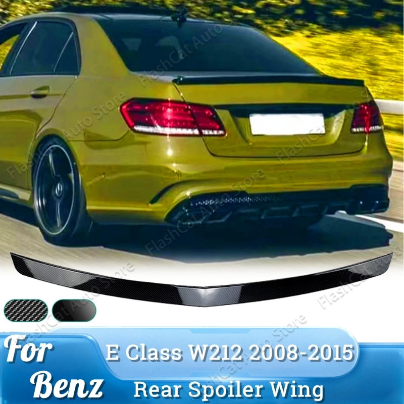 FOR MERCEDES BENZ E CLASS W212 E200 E220 E250 E300 E350 E63 AMG REAR TRUNK BOOT SPOILER LIP AMG STY