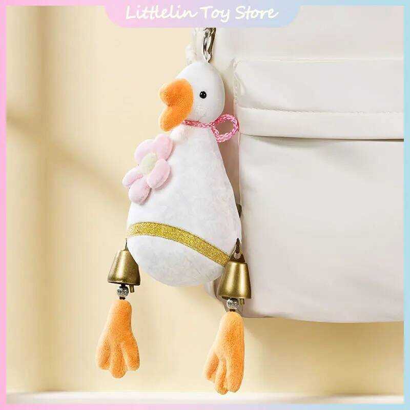 C Official Where Winds Meet Clear Wave Series Game Peripheral Plush Hanging Cute Goose Doll Trendy