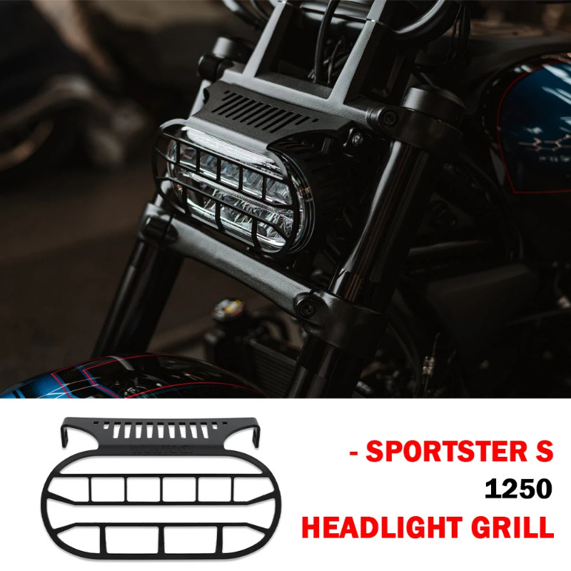 Sportster S 1250 Accessories Motorcycle Headlight Grill For Sportster1250 RH1250S RH 1250 Headlight