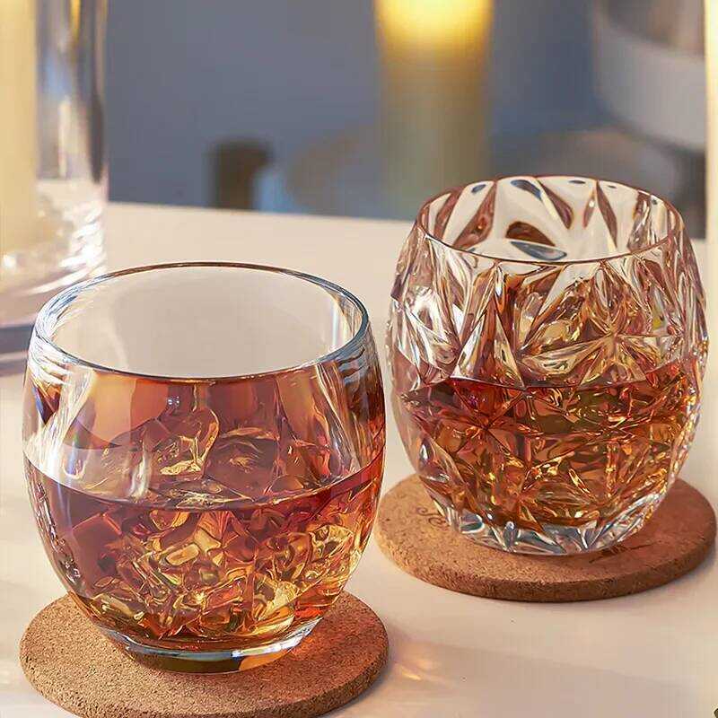 C Household Glass Water Cup Creative Beer And Liquor Glasses Bar Western Wine Glass
