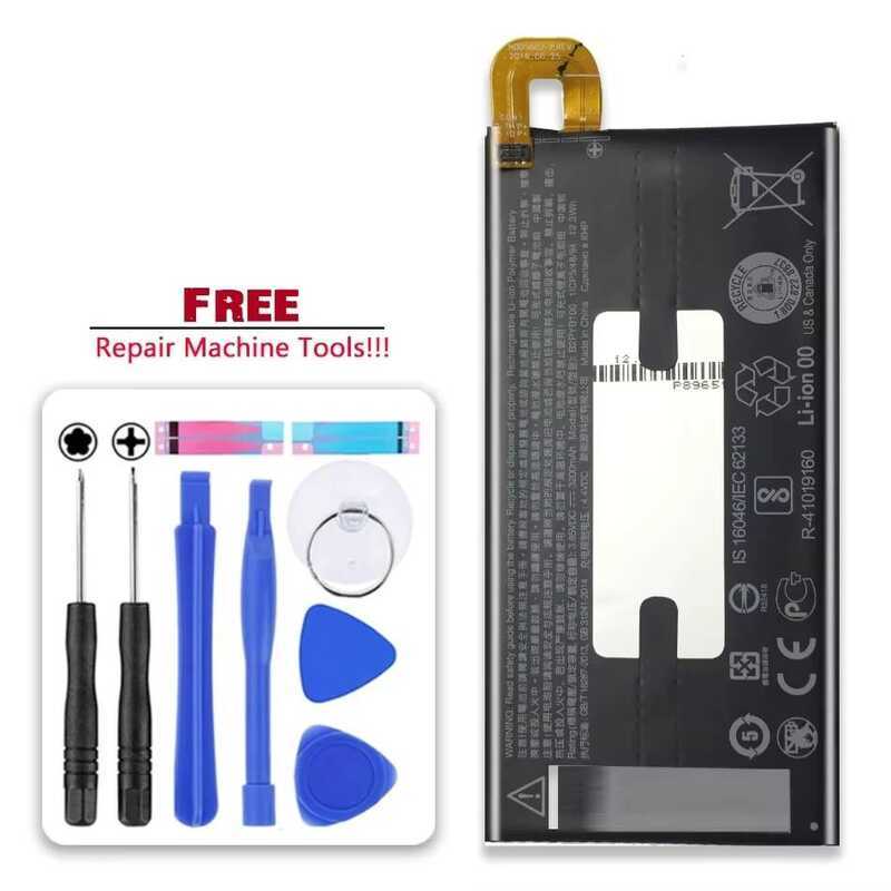 For Htc M11 10 Evo Bolt M10f Reliable Replacement Mobile Phone Battery B2PYB100 3200mAh