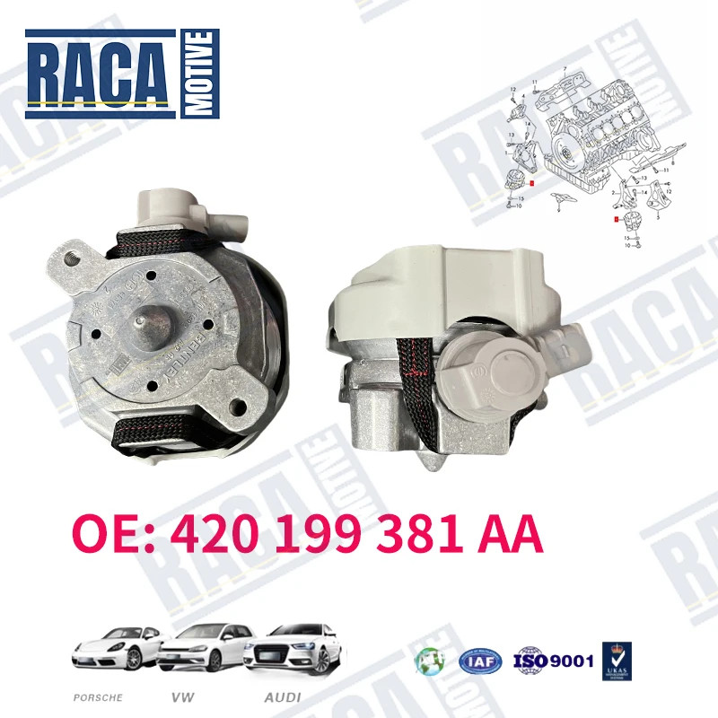 For Audi R8 429 4S9 423 4S3 Lamborghini Huracan Aventador 2PCS Engine Gearbox Motor Mounts Kit 4201