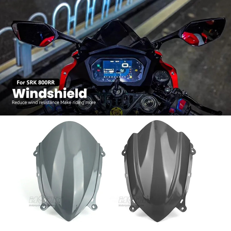 For QJMotor SRK 800RR QJ Motor SRK800RR srk800rr Motorcycle Accessories Windshield Windscreen Front