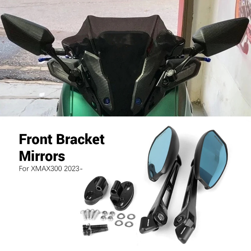 Motorcycle Accessories for Yamaha XMAX300 Xmax300 xmax300 2023-2024 Modified Rearview Mirrors Forwa
