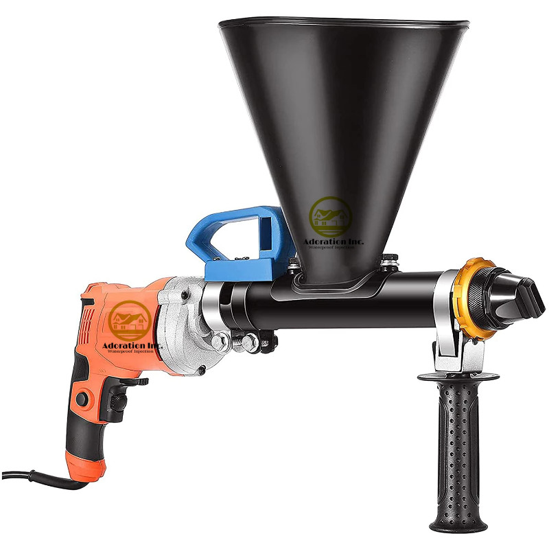 110V / 220V Cement Injection Caulking Gun, Slurry, Mortar Filling, Concrete mini electric automatic