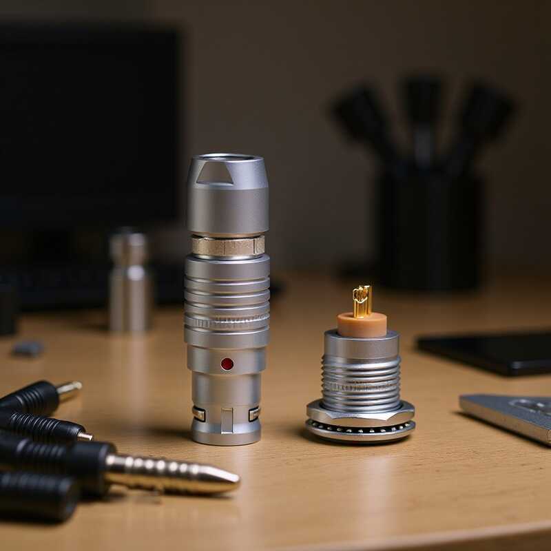 เข้ากันได้กับ LEMO Remo ตัวเชื่อมต่อล็อคตัวเองแบบเลื่อน FGG0B ปลั๊กการบินชายหญิงก้นปลั๊กการบินพร้อมส