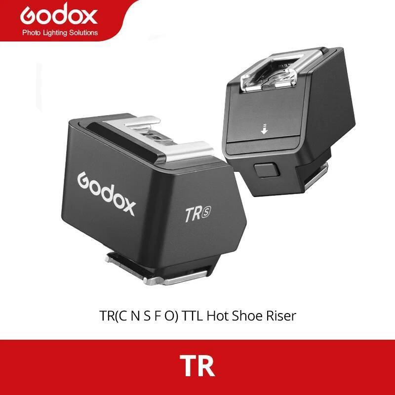 Godox TR TTL Hot Shoe Riser เข้ากันได้กับ Canon E-TTL II Nikon i-TTL Sony Fujifilm OM ระบบระบบ TTL ส