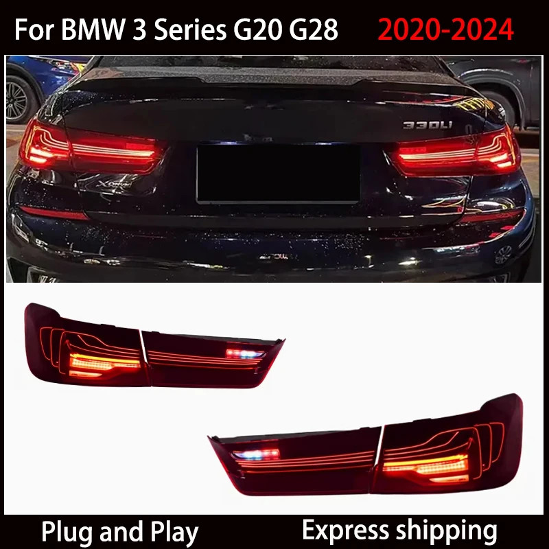 For BMW 3 Series G20 M3 G80 330 340i 320i 325i 2020-2024 OLED GTS Tail Lights Taillamp Taillight Re