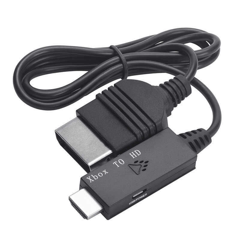 ตัวแปลง XBOX เป็น HDMI ตัวแปลง HD ตัวแปลง Xbox เป็น HDMI อินเทอร์เฟซทีวี Plug and Play XBOX2HDMI