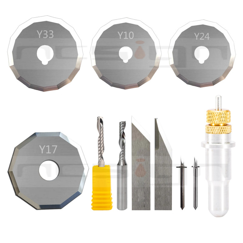 SINAJET Oscillating Knife N17-05 N19 Y10 Y17 Y24 Y33 Milling Cutter Blade Holder for Digital Cuttin