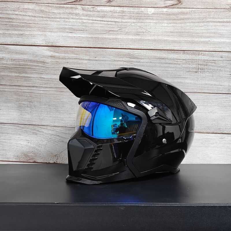 Street Fighter Combination หมวกกันน็อครถจักรยานยนต์ผู้ชายผู้หญิง Retro หมวกกันน็อค Four Seasons รถจั