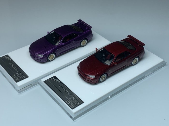 BNR34 V-SPEC-II โมเดลรถอัลลอย