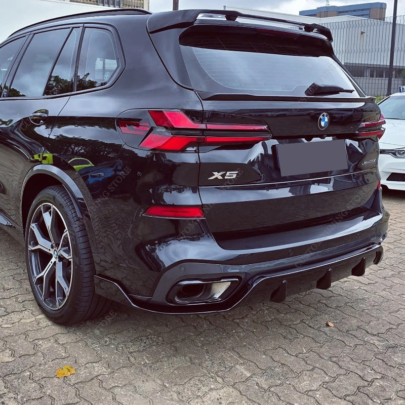 For BMW X5 G05 M Sport 2019-2025 MP Style Rear Diffuser Rear Splitter X5 30d 40i 40d M50i M60i M60d