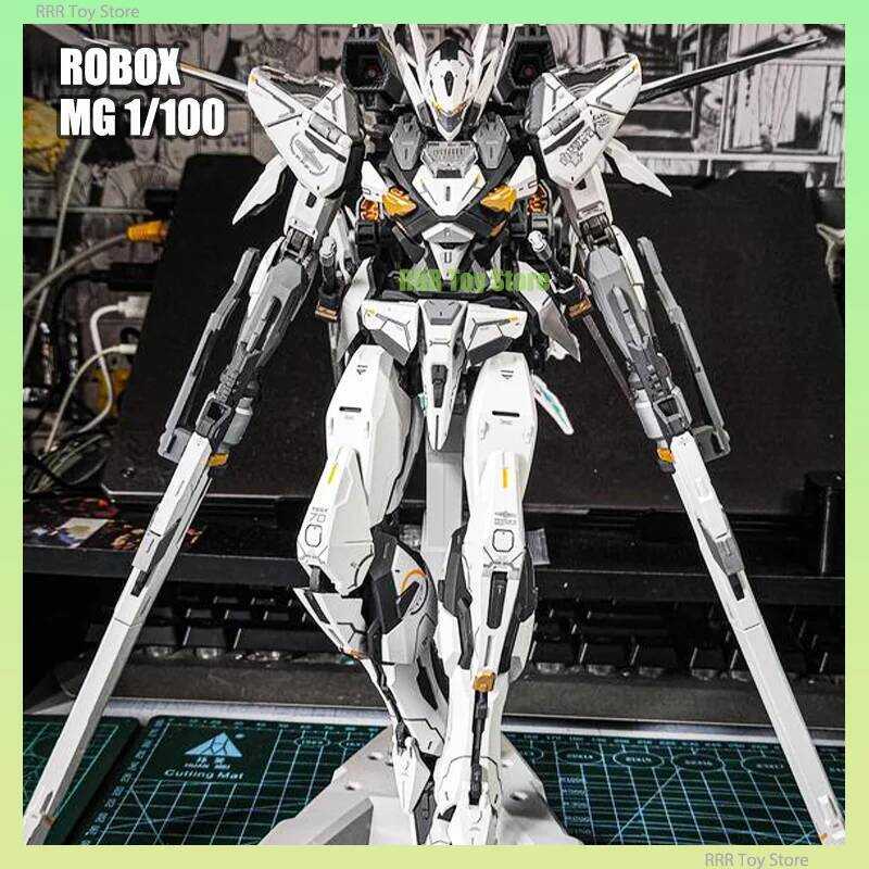 Robox Animation MG 1/100 BAILU Air Combat Custom Model Kit TEST-70 Armored Colossus Assembly Action