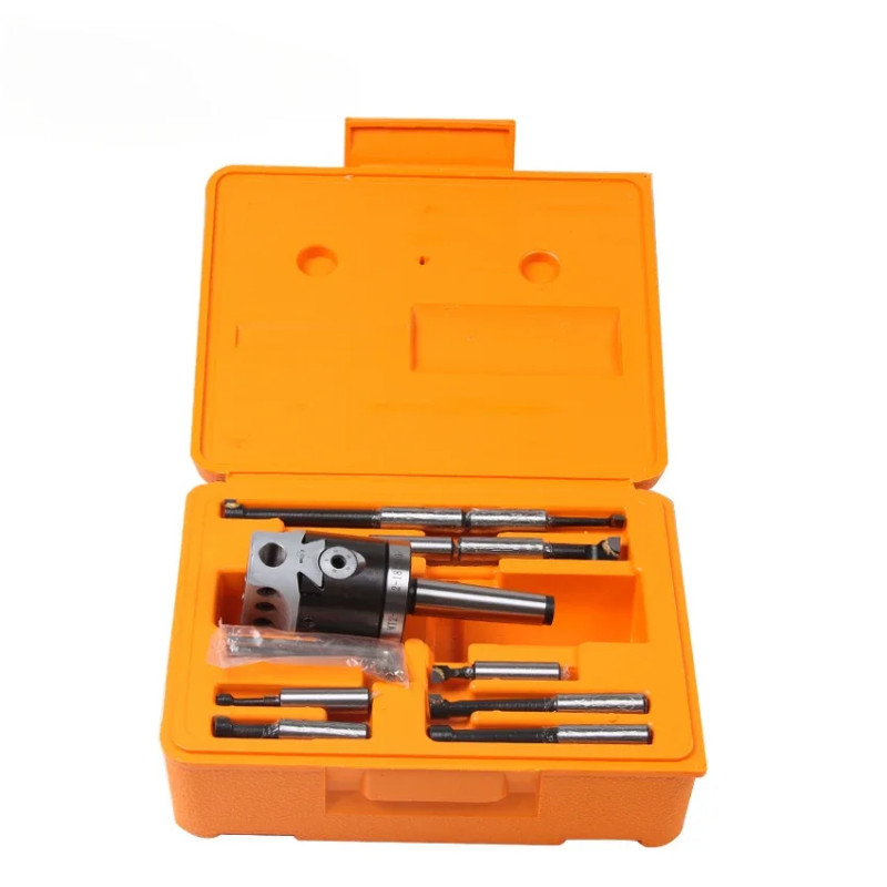 NEW High precision MT2- F1 Type Rough Boring Head with MT2 Shanks inch size boring system with 9pcs